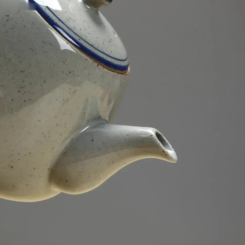 Large Hand-Painted Teapot - 900ml